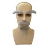 Festa Dançante de Feriado Fantasia Peruca Explosiva Barba Peruca de Pirata Peruca de Velho Fantasia de Personagem Barba Artificial