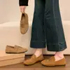 Zapatos Perezosos 2026 de Moda Versátiles para Viajes de Negocios Nuevo Estilo Ropa Exterior Suela Suave Zapatos Birkenstock para Mujer sin Cordones Mocasines de Otoño Tela