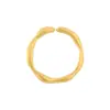 Anillo Esmerilado Irregular de Moda y Único para Mujer, Lujo Ligero Personalidad de Moda, Diseño de Nicho, Anillo Simple para Dedo Índice
