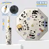 Guarda-chuva Infantil, Guarda-chuva de Vinil para Alunos do Ensino Fundamental, Uso Duplo para Sol e Chuva, Retrátil Automático de Segurança, Dobrável Anti-Rebote, Guarda-chuva Totalmente Automático