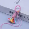 Bolsa de Borlas de Algodón Estilo Xizang Colgante Estilo Étnico Cuerda Colgante Decoración Accesorios DIY Colgante Pequeño Colorido