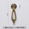 Puxador de anel para gaveta de armário transfronteiriço, anel simples moderno, para guarda-roupa de furo único, liga de zinco, fabricantes de puxadores de porta de armário
