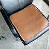 Cojín de Silla de Madera de Verano Cojín de Silla de Comedor Transpirable Antideslizante Cojín de Silla de Oficina Cojín de Taburete Cuadrado Cojín Fresco de Verano Cojín de Silla