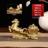 Enfeites de Cavalo de Latão Mara Yuanbao Mara Baicai Artesanato Decoração de Casa Enfeites de Cavalo do Zodíaco