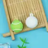 Llavero de Fútbol Simulado Colgante para Bolso Baloncesto de Goma Blanda Estéreo Tenis Accesorios DIY Pequeños Regalos para Eventos Venta al por Mayor