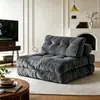 Sofá perezoso para una persona, doble uso para sala de estar, sofá cama plegable, tatami de ocio, cama reclinable para humano y perro, sofá comprimido