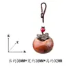 Coleção Criativa de Frutas de Madeira: Pingentes de Escultura em Madeira de Maçã, Mangostão, Laranja, Berinjela, Fofos e Populares em Áreas Turísticas, Atacado