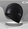 FLYSEA Gorro de Natación de Silicona Impermeable Alta Elasticidad Cómodo Cobertura para la Cabeza Cabello Largo Unisex Gotas de Agua Gorro de Natación Extra Grande