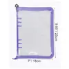 Libro de almacenamiento con cremallera de hojas sueltas para joyería, pendientes, collar, pulsera, 80 compartimentos, a prueba de polvo, oxidación, bolsa de joyería de PVC transparente, transfronterizo