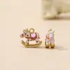 Pendente pequeno de Troia em ouro que retém a cor pingente de Troia requintado fofo colar acessórios feitos à mão fabricantes atacado