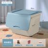 Caixa Organizadora de Brinquedos com Abertura Frontal, Caixa Organizadora Doméstica com Tampa Flip-Top, Caixa Organizadora de Roupas, Cesta Organizadora de Lanches Extra Grande