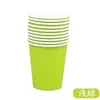 Taza de Papel de Color Hecha a Mano Desechable DIY Taza de Papel Blanco Engrosado Materiales Creativos de Arte Hecho a Mano para Niños de Jardín de Infancia