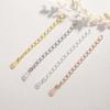 Accesorios de Joyería de Plata, Extensiones de Cadena de Plata Pura, Venta Directa de Fábrica de Cadenas de Extensión de Plata 925