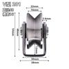Polea con Rodamiento de Acero Inoxidable 304 Polea Fija para Cable de Acero Rueda con Ranura H U V Rueda para Riel Rueda Colgante para Puerta Corredera