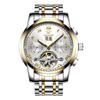 AI Lang relógio calendário Tourbillon multifuncional automático mecânico geração tom trêmulo novo relógio masculino primeira geração