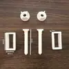Assento de Vaso Sanitário Mu Xu Acessórios para Assento de Vaso Sanitário Conector Fixo para Vaso Sanitário Instalação com Expansão Superior
