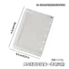 M5 Glitter Cor de Doce Bolsa com Zíper de Folhas Soltas Material para Planner Bolsa de Armazenamento de Cartão de Foto de Idol Pingente de Foto DIY