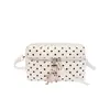 Bolso de Lunares Sencillo para Mujer 2026 Nuevo Bolso Cuadrado Pequeño Casual Forma de Caja Bolso Cruzado Versátil de Verano Texturizado