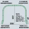 Treliça Curva de Ferro Forjado para Decoração Externa, Suporte de Flores à Prova de Ferrugem, Suporte para Rosas de Jardim, Portão de Flores para Pátio, Suporte para Plantas