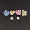 Tamancos de Ballet Novo Estilo com Flores Artificiais de Alta Qualidade, Adequados para Férias de Verão na Praia, Fivelas Doces, Acessórios Destacáveis