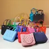 Nueva Bolsa de Playa Eva Europea y Americana Bolsa de Agujeros para Exteriores en la Costa Bolso de Mano de Gran Capacidad para Bricolaje Bolso Tote Portátil para Viajes
