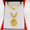 Collar Nido de Pájaro de Malla Filigrana Colgante de Perla de Transferencia Hueca Cadena de Clavícula de Lujo Ligero de Gama Alta Cadena para Mujer Venta al por Mayor