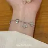 Pulsera de Abeja Plateada Estilo Coreano para Mujer, Nicho Exquisita Gama Alta Lujo Ligero Ins Suave Sencilla Versátil Joyería de Amistad