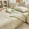 Colcha de Verano de Algodón Puro Grado Madre y Bebé Algodón Puro Colcha de Algodón de Xinjiang Colcha para Dormitorio Aire Acondicionado Colcha de Verano Floral Colcha para el Hogar