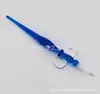 Pluma de cristal con punta de rosca de borosilicato alto pluma de inmersión para firma juego de plumas de cristal adornos para manualidades regalo lote