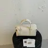 Bolsa de Ombro Vintage Estilo Coreano Nova Primavera Moda Melhor Venda Cor Sólida para o Dia a Dia Transversal Balde Bolsa de Mão