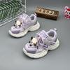 Sapatos Infantis Acessórios de Desenho Animado Modelo Primavera/Verão 2026 Malha Simples Malha Respirável Meninos e Meninas Velcro Tênis Estilo Pai Solado Ultraleve