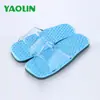Zapatillas de Masaje Transparentes de Color Dopamina para Verano, Zapatillas de Masaje Refrescantes de Moda para el Hogar en Interiores