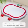 Tapete Refrescante para Cachorros em Formato de Fruta Transfronteiriço para Cães Pequenos e Médios, Cama para Gatos, Cama Refrescante para Pets com Grãos de Gelo