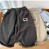 Pantalones casuales y elegantes para niños, pantalones de trabajo versátiles para niños pequeños, pantalones largos de primavera y otoño, pantalones largos de verano para niños