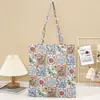 Bolsa de Tote de Lona, Bolsa de Compras Ecológica, Bolsa de Algodón Promocional, Bolsa de Lona Laminada, Personalizable con Logo, Portátil
