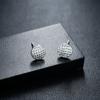 Brincos de Diamante para Homens, Bonitos, Modernos, Brincos de Design Simples para Mulheres, Acessórios de Alto Nível Exquisitos e Versáteis Atacado