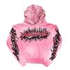 2024 Outono e Inverno Novo Europeu e Americano High Street Retro Carta Impressa Hoodie Trendy Casal Calças de Suéter