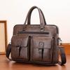 Negocio al por mayor de fábrica, maletín para hombre, compartimento de gran capacidad, bolsa para computadora, bolso de mensajero para hombre, bolso de hombro, moda