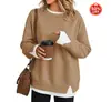 2026 Estación Independiente Europea y Americana Transfronterizo Amazon Nuevo Sudadera con Capucha Casual Holgada de Manga Larga para Mujer
