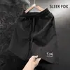 Pantalones Cortos Cómodos con Cintura Elástica Bordada 2026 Verano Nuevo Transpirables de Secado Rápido Modernos Conjunto de Pareja Pantalones Cortos de Longitud Media