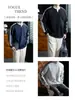 Sudadera con Capucha de Manga Larga Raglán a Rayas de Bloque de Color para Jóvenes Japoneses, Informal Urbana, Otoño Invierno, Versátil para Viajar, Ropa Exterior para Hombre