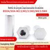 Parafuso prisioneiro de rebitagem de furo cego de alumínio através da coluna de rebite hexagonal BSOA / SOA-M3 / 3.5m3 / M4 / 3.5M4