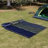 Almofada de Travesseiro Colchão Inflável Automático Camping ao Ar Livre Tapete à Prova de Umidade Colchão de Dormir Dobrável Espessado Cama de Ar Inflável Individual
