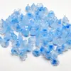 Flor de lirio de vidrio de 12 mm, flor trompeta, cuentas sueltas, estilo antiguo, horquilla DIY, accesorios para el cabello, joyería de paso, material de accesorios