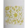 Papel Lenço Impresso Estilo Europeu Padrão Damasco Papel Tissue Quadrado para Decoração de Festa e Restaurante Papel Plantas Flores