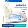 Luvas de Exame Descartáveis de Borracha Látex Yingke Y54 para Catering, Beleza, Limpeza de Cozinha, Luvas de Exame Odontológico