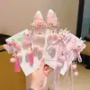 Horquilla Roja con Lazo y Borla para Niños de Año Nuevo, Horquilla Linda para Niña, Adorno para el Cabello de Año Nuevo, Accesorios para el Cabello del Festival de Primavera para Niños