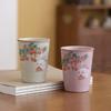 Taza de Coca-Cola Conejo Fresa Ruyao Cerámica Taza Individual Personal para Mujer Gran Capacidad Taza Práctica Taza de Té China Nueva