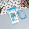 Bolsa Impermeável para Celular com Tela Sensível ao Toque, Adequada para Natação, Pode Tirar Fotos, Capa Impermeável Transparente para Celular para Equipamentos de Snorkel e Rafting na Praia