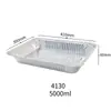 Caja Tapa de Papel de Aluminio, Tazón y Palillos, Caja Transparente de Colores para Barbacoa para Empaque para Llevar, Tazones y Platos, Papel de Aluminio